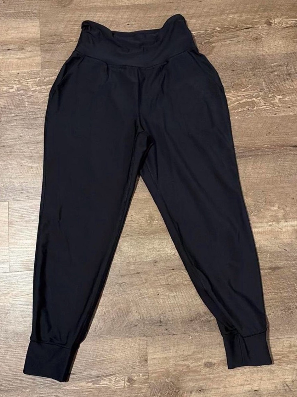 Old Navy Black High-Waist Jogger Pants